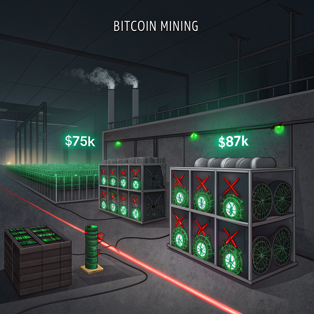 비트코인 채굴 손익분기점 분석