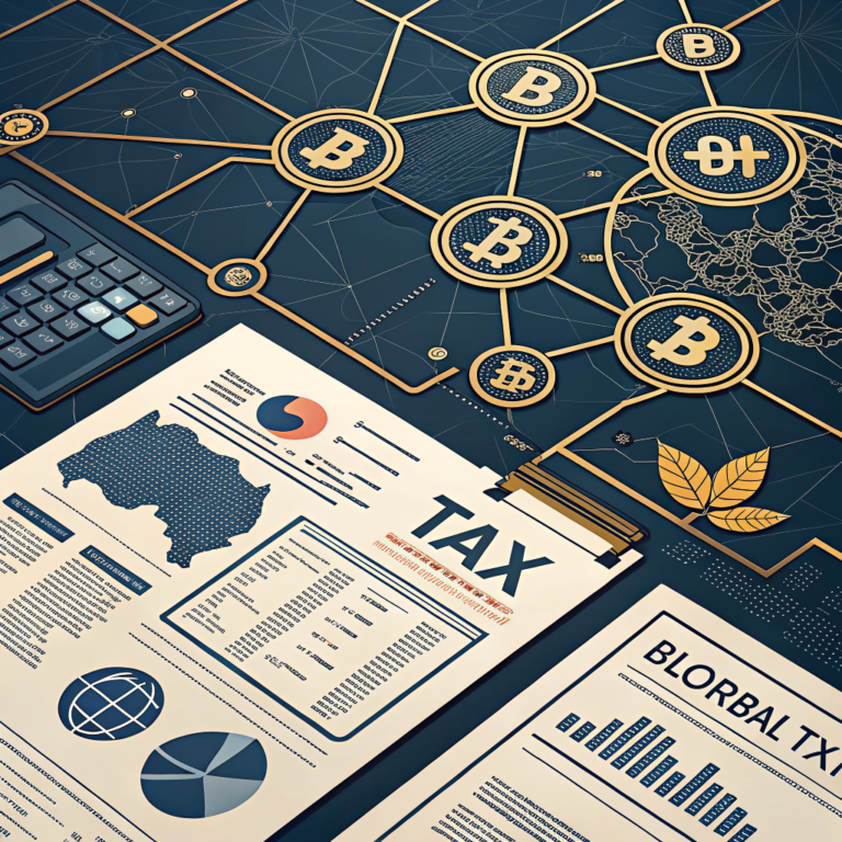 해외 암호화폐 거래소 세금 신고 가이드 2026 — AI 생성 이미지 (Recraft V3)